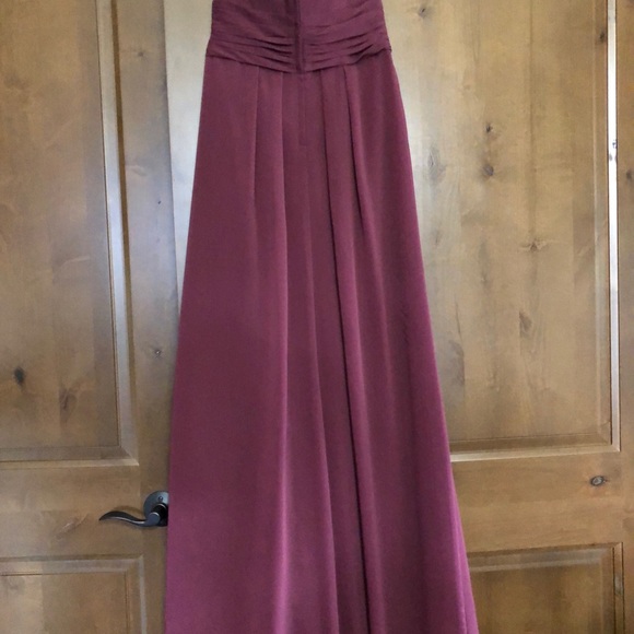 David’s bridal wtoo wine bridesmaids dress - Picture 8 of 8
